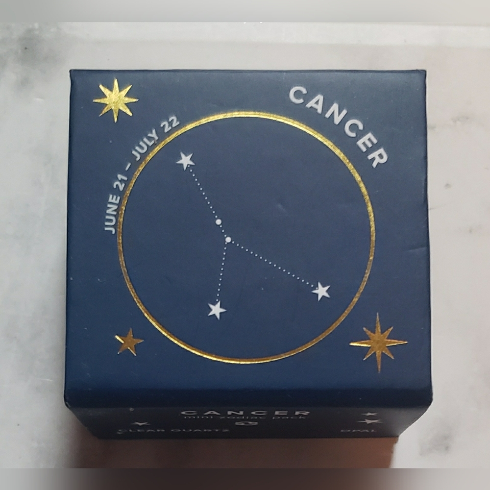 Mini Cancer Zodiac Sign Crystals Healing Stone Pack NEW